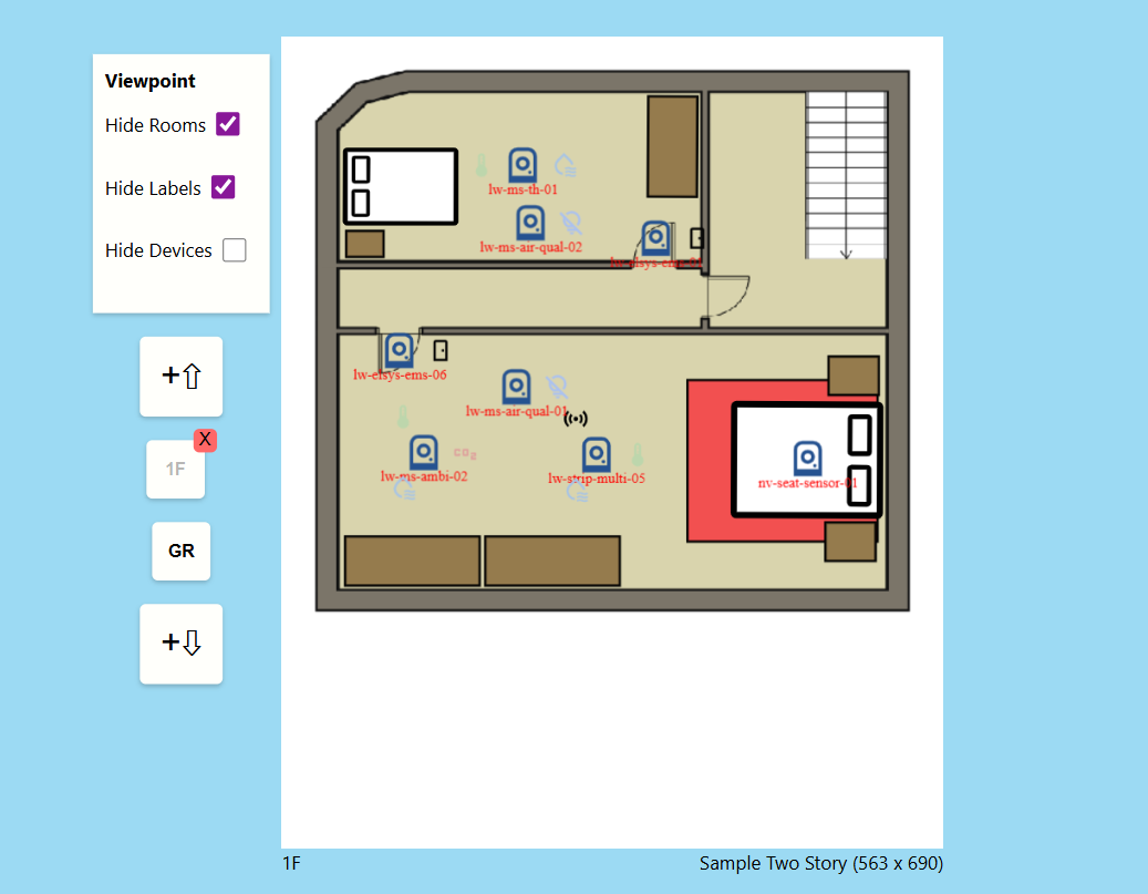 Smart Floor Planner floor one