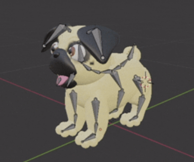Pug model from game